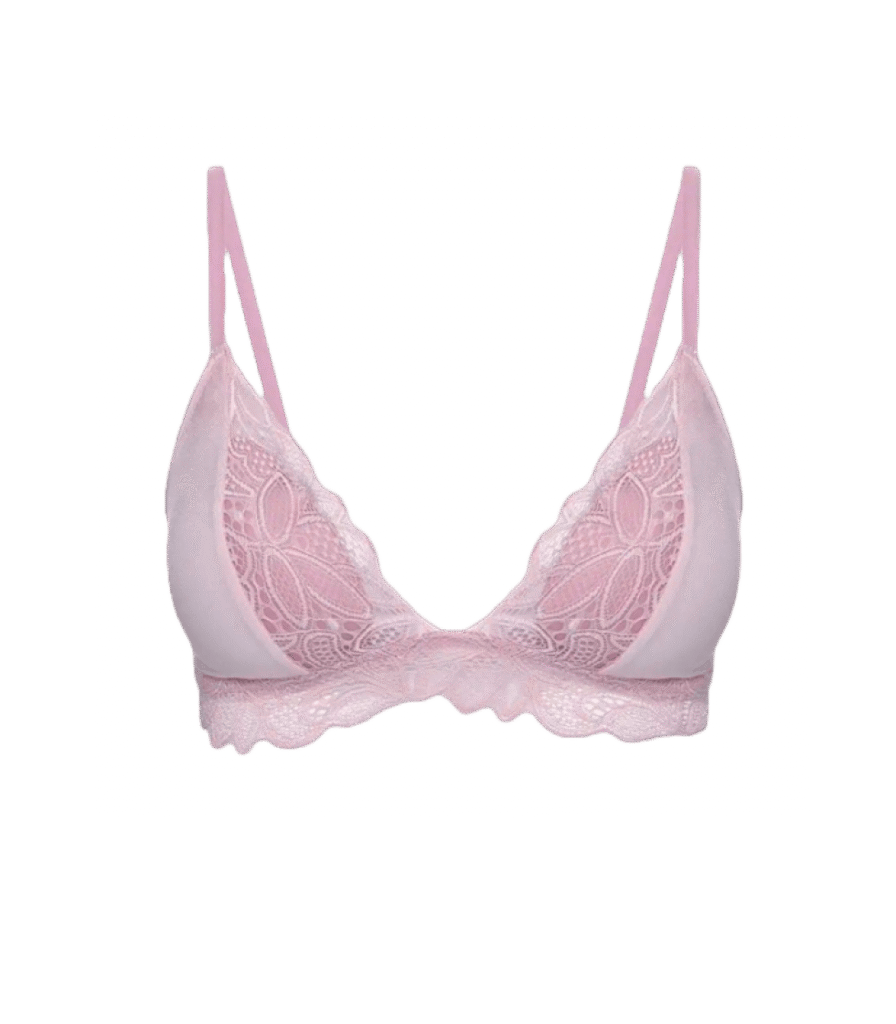 Pinl Lace Bra